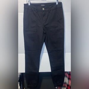 PROSPERITY BLACK JOGGER STYLE JEAN PANTS
